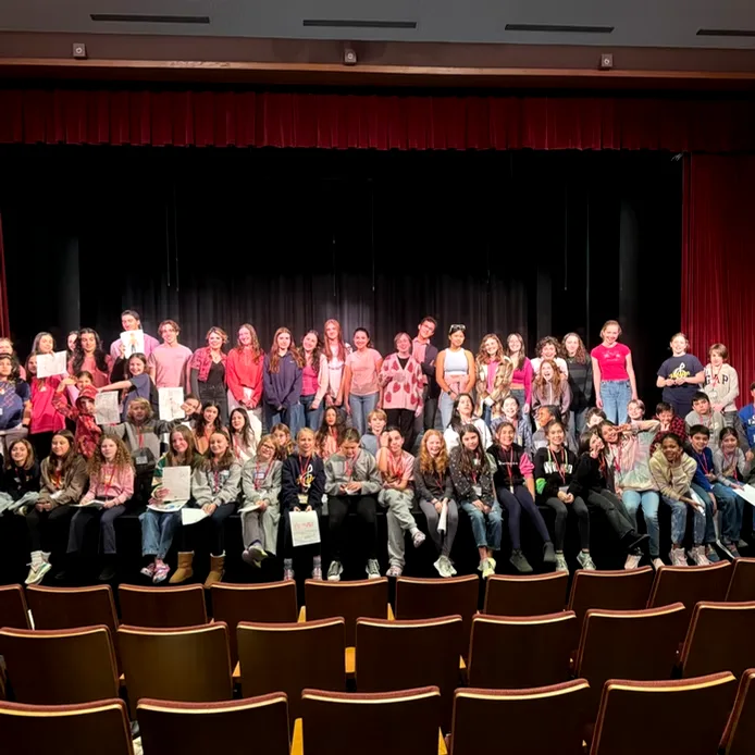 Weston students performing together